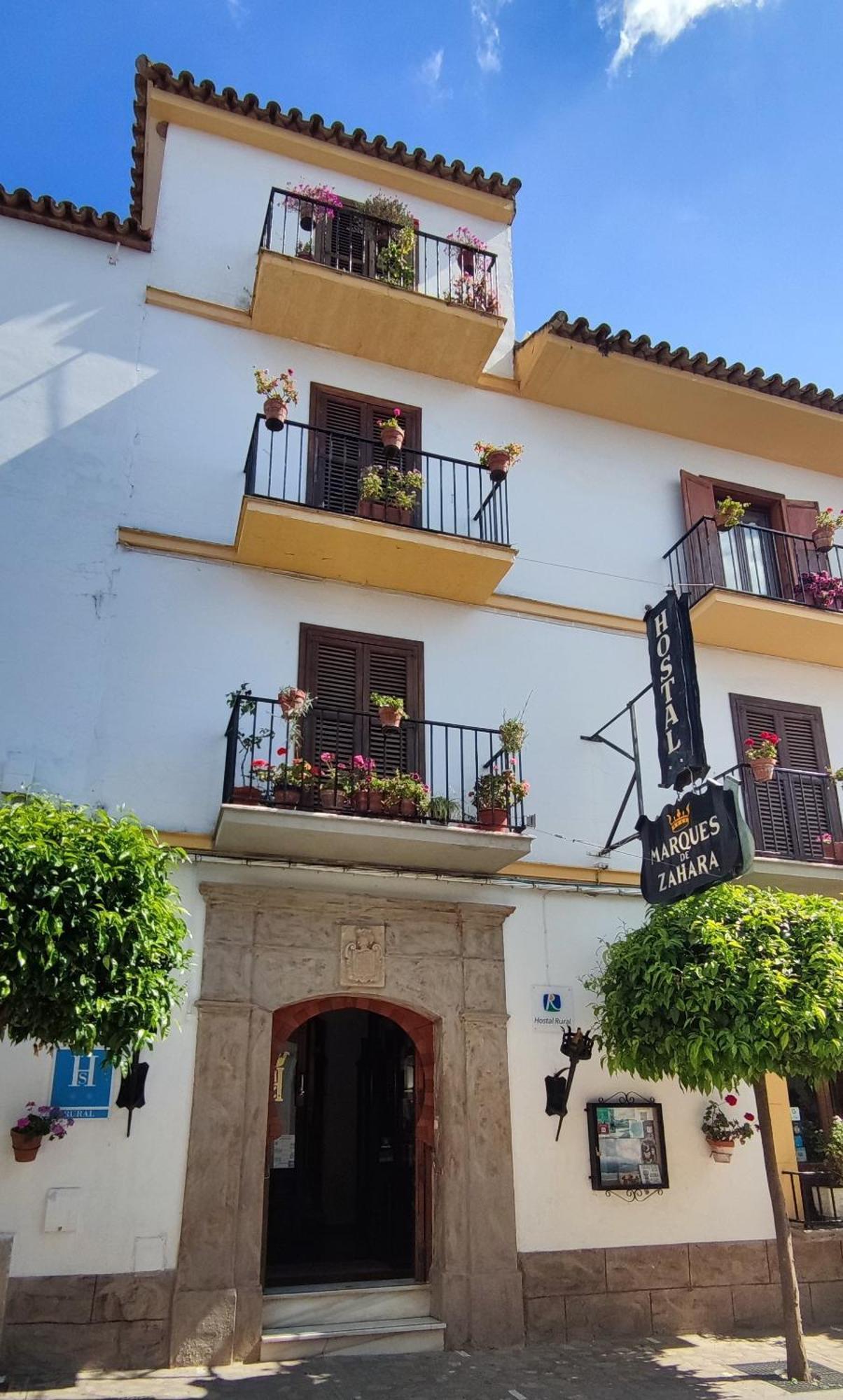 Hostal Rural Marques De Zahara Zahara De La Sierra Extérieur photo